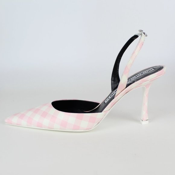 NEW ALEXANDER WANG Logo Embellished Heeled Pumps - Picture 5 of 15